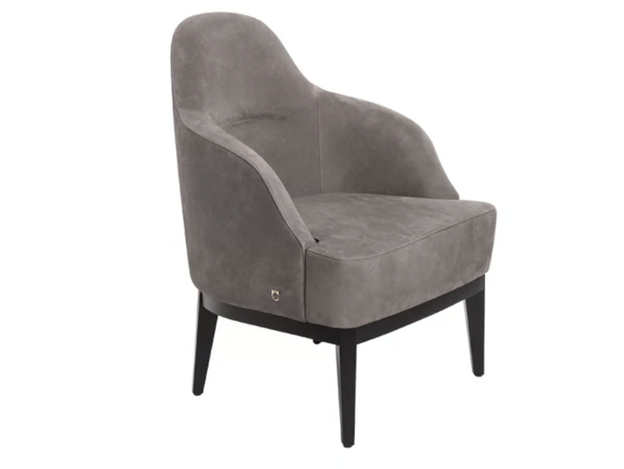 VENICE BERGERE - Upholstered nabuk armchair with headrest with armrests _ Paolo Castelli